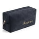thumbnail image 1 of Bolsa de Maquillaje de Franela | Organizador de Cosméticos Portátil de Gran Capacidad | Cierre de Cremallera Suave | Neceser de Maquillaje de Viaje para Mujer | Estuche Compacto para Brochas, Lápiz L, 1 of 1