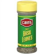 Cain's Sweet Basil Leaves, .9 oz