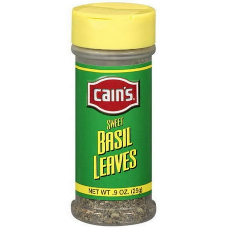 Cain's Sweet Basil Leaves, .9 oz