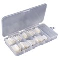 thumbnail image 2 of HLONK Pack Of 100 French Full Cover Acrylic False Fake Nail Art Tips with Storage Box, 2 of 5