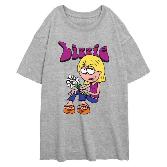 Juniors Lizzie McGuire Retro Daisies T Shirt