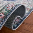 thumbnail image 6 of SAFAVIEH Tucson Crystal Traditional Machine Washable Area Rug, 6' x 9', Navy/Beige, 6 of 9