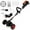 Black, variant on FengErXian Household Items for $1 Foldable String Grass Trimm Er Weed Eater with Wheel, without 24V Lithium- Batteries