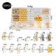 thumbnail image 2 of Pinzas para extensiones de cabello Hugo 159 piezas accesorios resorte para mujeres y niñas, 2 of 10