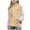 #107-Khaki, variant on AUNVITO 3-15Y Boys & Girls Double-Sided Fleece Vest Full-Zip Thermal Warm Winter Fall Layering Sleeveless Casual Outerwear Innerwear Lightweight 360g