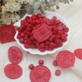 thumbnail image 4 of 250 Pcs Perles de Sceau en Cire Rouges, Perles de Cire de Scellage Andotopee de Qualité Supérieure pour Sceaux de Tampon, Recharge de Pastilles de Sceau Octogonal pour Invitation de Mariage, Enveloppe Lettre, Scrapbooking Bricolage Artisanat (Rouge), 4 of 8