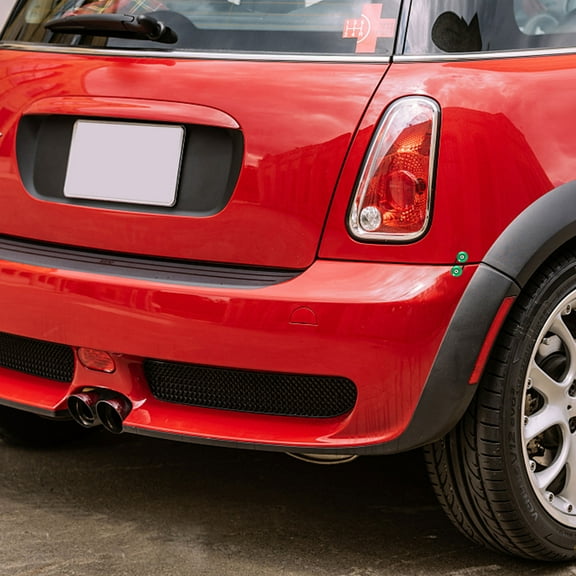 Hemoton Quick Release Bumper Fasteners Kit For Cars Universal 2 Rubber Rings 4 Gaskets 4 Screws 4 Nuts 4 Auto Body Clips And Fasteners For Front And Rear Bumper