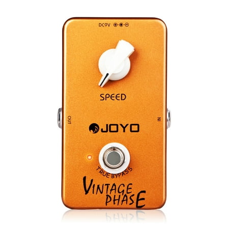 JOYO JF-06 Vintage Phaser Guitar Pedal Phase Sounds of the 70's wide Spacy for Electric Guitar