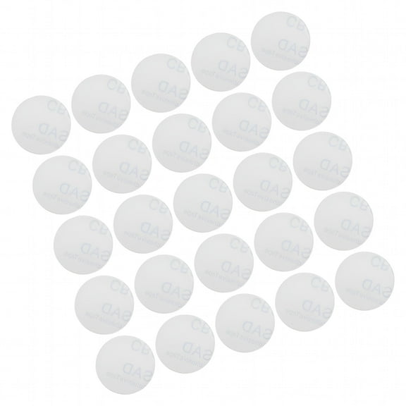 LAMIRO 50pcs Round Stopper Dots Self Adhesive Protectors Non Slip Furniture Pads Round Stopper Dots Self Adhesive Protectors Furniture Pads for Glass Table Top