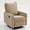 camel, variant on Lovableguy Modern Swivel Recliner Chair,Velvet Manual Button Nursery Glider Reclining Chair with Footrest,Comfy Upholstered Rocking Chair Living Room,Bedroom,White