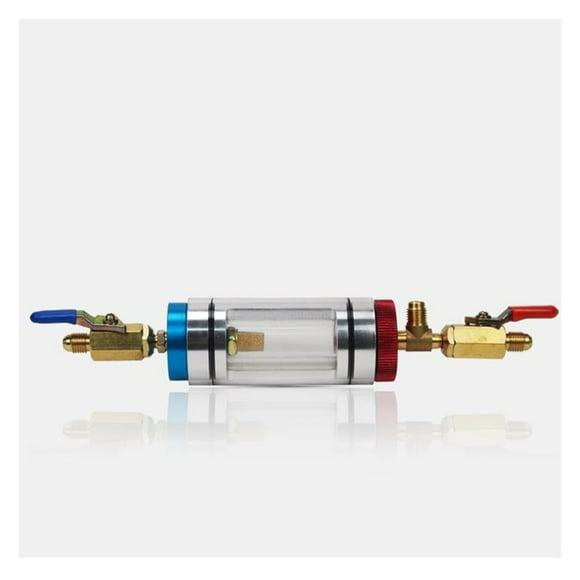 Automotive Air Conditioning Compressor Oil Filter Air Conditioning Refrigerant Oil Analyzer Oil Filler Purifier ,Easy to Operate