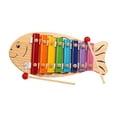 thumbnail image 3 of Regalos del Día de San Valentín para niños juguete Musical colorido superficie lisa música enseñanza habilidades motoras 8 notas Glockenspiel xilófono perfke niños xilófono, 3 of 9