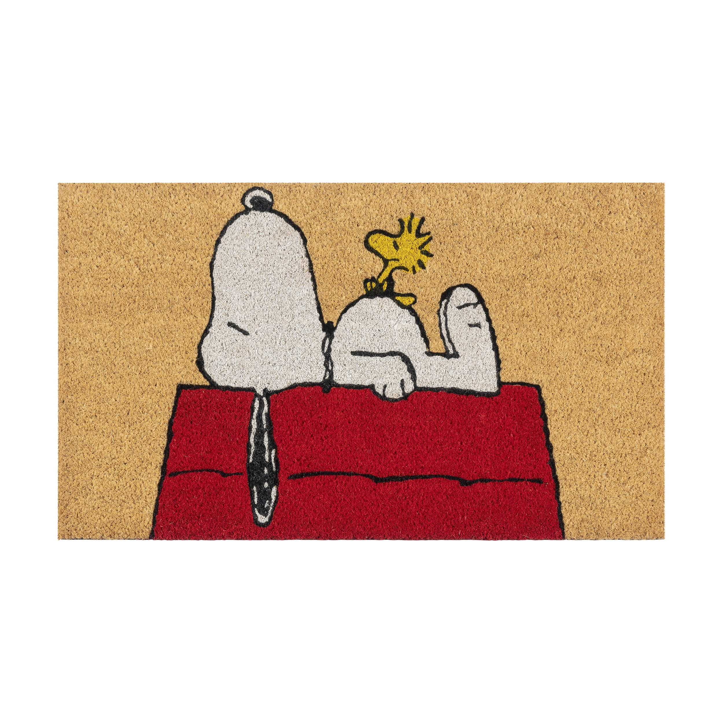 Damen-hausschuhe Pantoffeln Snoopy „Welcome“ Fußmatte (39x58 Cm