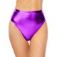 thumbnail image 2 of MKLEKYY Pantalones Cortos De Mezclilla Para Mujer, De Cintura Alta, Metálicos, Tipo Botín, Para Bailar, Ropa De Club, 2 of 4