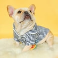 thumbnail image 3 of Soft Sleeping Breathable Clothing Puppy Dog Pajamas Cat Costume Shirt Pet Clothes PINK S, 3 of 8
