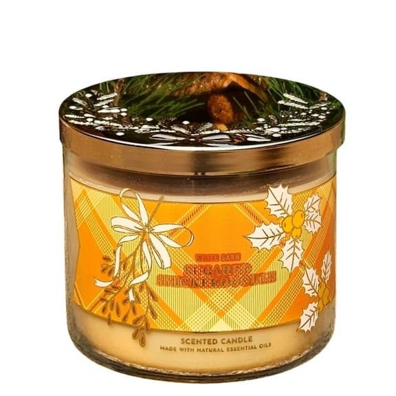 Bath and Body Works Sugared Snickerdoodle Scented 3-Wick Candle (14.5 OZ / 411 G)