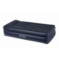 thumbnail image 1 of Intex 66705E Gray Raised Pillow Rest Air Mattress with Built-In Pump, Twin, 1 of 6