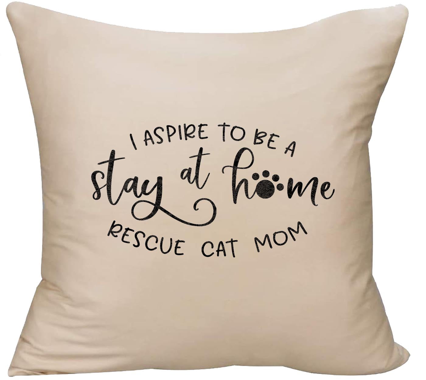 16x16 Multicolor BSTGIFT ART Funny Gift Lovers Graphic Designe Cat Mom Throw Pillow 