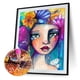 thumbnail image 2 of Diamante pintura taladro 5D DIY Kits completo redondo acuarela Graffiti chica imagen Hugtrwg Para estrenar, 2 of 9