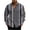 02Dark Gray, variant on Hvogkswy Button Up Shirt Men Fashion Printed Lapel Long Sleeve Shirts Loose Comfy Casual Shirts S-3XL