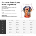 thumbnail image 5 of Lsque inside out 2 print Men's Cuban Collar Short Sleeve Shirt Summer Beachwear Casual Button Down Fashionable Vacation Leisure Shirt-3X-Large, 5 of 7