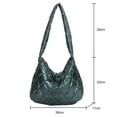 thumbnail image 3 of Autumn Winter Commute Bag Lattice Pattern Quilted Underarm Bags Fashion for Work, 3 of 10