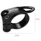 thumbnail image 3 of Eigraketly Tija de sillín de bicicleta de aluminio, ultraligera, de liberación rápida, para bicicleta de carretera, MTB, montaña, tija de sillín, Ciclismo negro 34.9 mm Eigraketly OD0176-02, 3 of 6