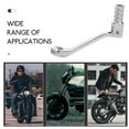 thumbnail image 3 of unbranded De Marchas Para Motocicleta En Aluminio Plata Con Mecanismo Eficiente Y Resistente, 3 of 7