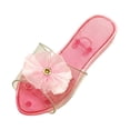 thumbnail image 3 of Jelly Sandals Princess Shoes Kids Heels Durable Plastic Material for Girls Dress Up Parties Cosplay, 3 of 9
