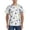 Purple Chicory, variant on Purple Watercolor Flowers Print Men's Dry Fit Mesh Athletic Shirts Moisture Wicking Tennis T-Shirt Tops