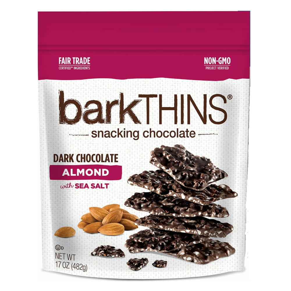 Bark Thins Dark Chocolate Almond w/ Sea Salt 17 oz