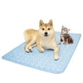 thumbnail image 1 of almohadilla de hielo para mascotas, almohadilla fresca de verano para perros y gatos, almohadilla transpirable de seda para arena de hielo para gatos, suministros para mascotas, 1 of 5