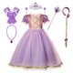 thumbnail image 1 of Disney-vestido de Princesa Sofía para niñas de 2 a 10 años, disfraz de lujo para Halloween, traje de malla de encaje con lentejuelas Fivean unisex, 1 of 2