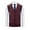 Wine, variant on WREESH Fashion Vest Button Up Sleeveless Cardigan Summer Hollow Out Knitted Sweater Men's Slim V-Neck Tank Top Sweater