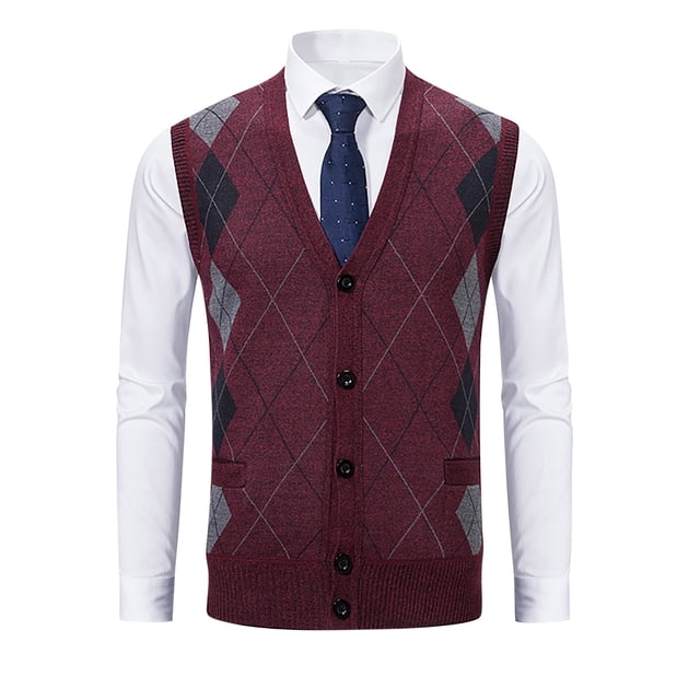 Camiseta para Hombres Verano Hueco Fuera de Punto Suéter sin Mangas Delgado de Punto Cuello Redondo Camiseta para Hombres