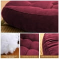 thumbnail image 6 of Chair Cushion,Solid Color Seat Cushion,Thickened Soft Corduroy Filled Cushion,Kitchen Dining Chair Cushion,Patio Cushion,Memory Foam Added Pad,Multi-purpose Seat Cushion, 6 of 8