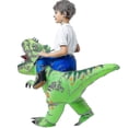 thumbnail image 5 of Disfraz inflable de dinosaurio t-rex para niños, disfraz infantil de Anime Purim, disfraces de fiesta de Navidad y Halloween, traje para niños y niñas, 5 of 5