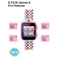 thumbnail image 2 of iTech Junior Children's Girls Earbuds & Smartwatch Set - Rainbow Checker 900155M-40-FUS, 2 of 5