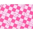 thumbnail image 5 of Serdomi Girls Long Sleeve Rash Guard Swimwear Zipper Summer Beach Swim Pink Checkered One Piece Bathing Suit Size 5/6, 5 of 7
