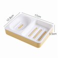 thumbnail image 3 of Soap Tray,Soap Boxes Creative Radish Soap Box Creative Soap Rack Seamless Soap Saver, Tray Soap Holder Easy to wash(yellow), 3 of 3