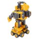 thumbnail image 2 of 905B DIYC 5 in 1 construction truck transforms into robot take apart robot toys vehicle set for 3+ year old boys kids, 2 of 5