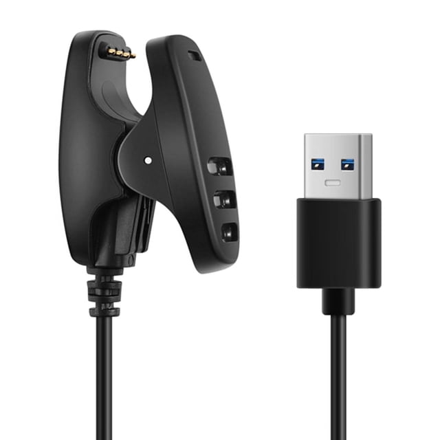 Câble de Chargeur USB Support de Charge pour Montre Intelligente 5 Traverse Alpha, 1 X Câble de Données de Charge USB (Montre Intelligente Non Incluse), Noir