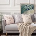 thumbnail image 4 of MIULEE Set of 2 Cushion Covers Cuddly Pillow Golden Feather Decorative Pillow, 4 of 5
