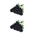 thumbnail image 4 of Wosthever Ramo de Rosas Artificiales 10 UNIDS Flor de Seda Tallo Largo, 4 of 6