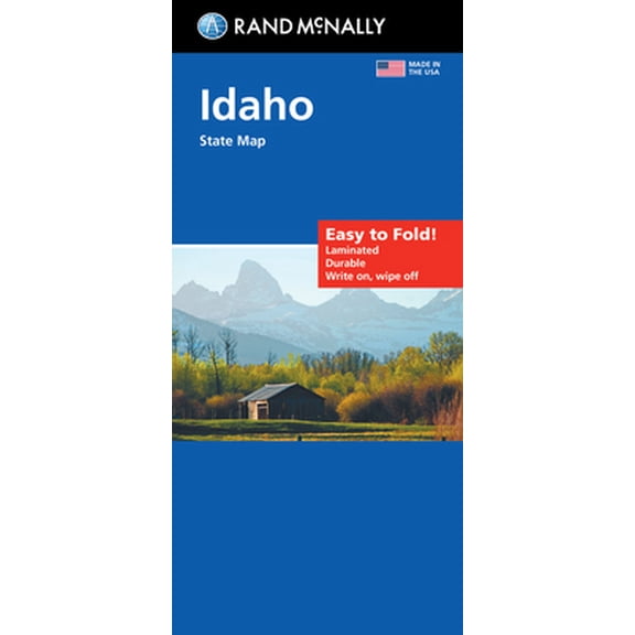 Pre-Owned Rand McNally Easy to Fold: Idaho State Laminated Map (Loose Leaf) 052802602X 9780528026027
