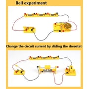 Gamvdout Basic Electrical Experiment Equipment Physical Electricity Electromagnetism Electrothermal Kit Classroom Teaching Aids Physics and Electromagnetics Experiment B