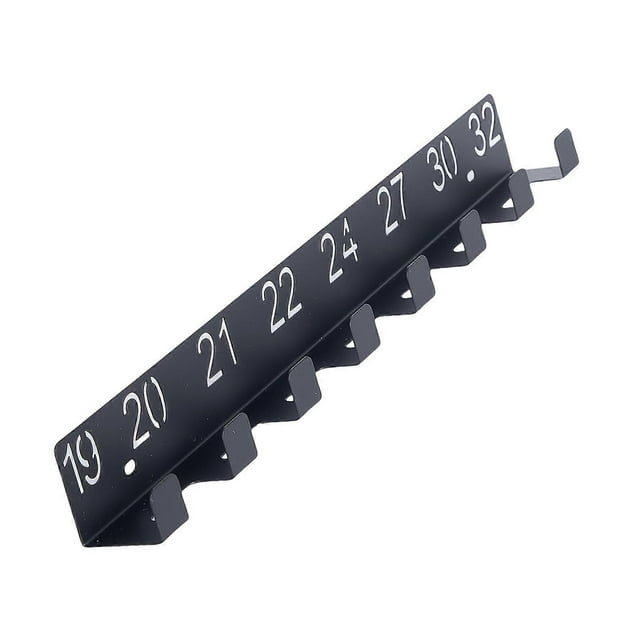 Versatile Iron Tool Rack Wall Mounted Hooks Wrench Rack For Home Garage Workshop Storage Holder Tool Accessories Multicolor
