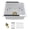 White, variant on 18 in. Undermount Bar Sink Granite/Quartz Composite Single Bowl Kitchen Sink in Black