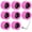 Purple (90A), variant on Wofarmy 8pcs Roller Skate Wheels 58x32mm 88A PU for Quad Skates Indoor Outdoor Blue (88A)