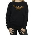 thumbnail image 3 of DC Comics Womens Justice League Movie Wonder Woman Emblem Sweatshirt, 3 of 5